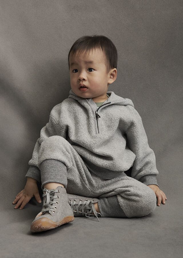 BetterReycling sweaters and pants for babies.