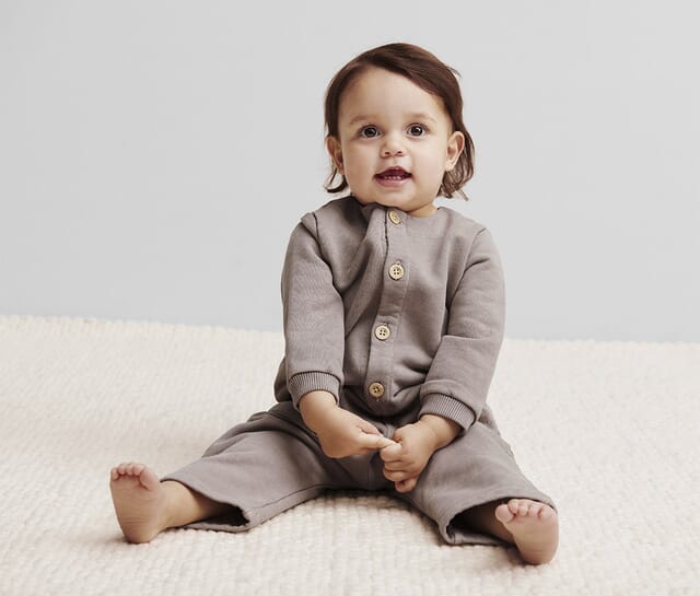 Baby cotton overalls