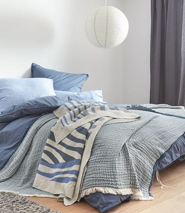 Current living trends: organic home textiles.