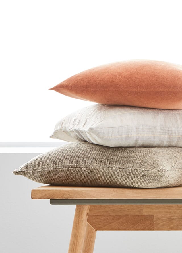 Decorative pillows & chair cushions